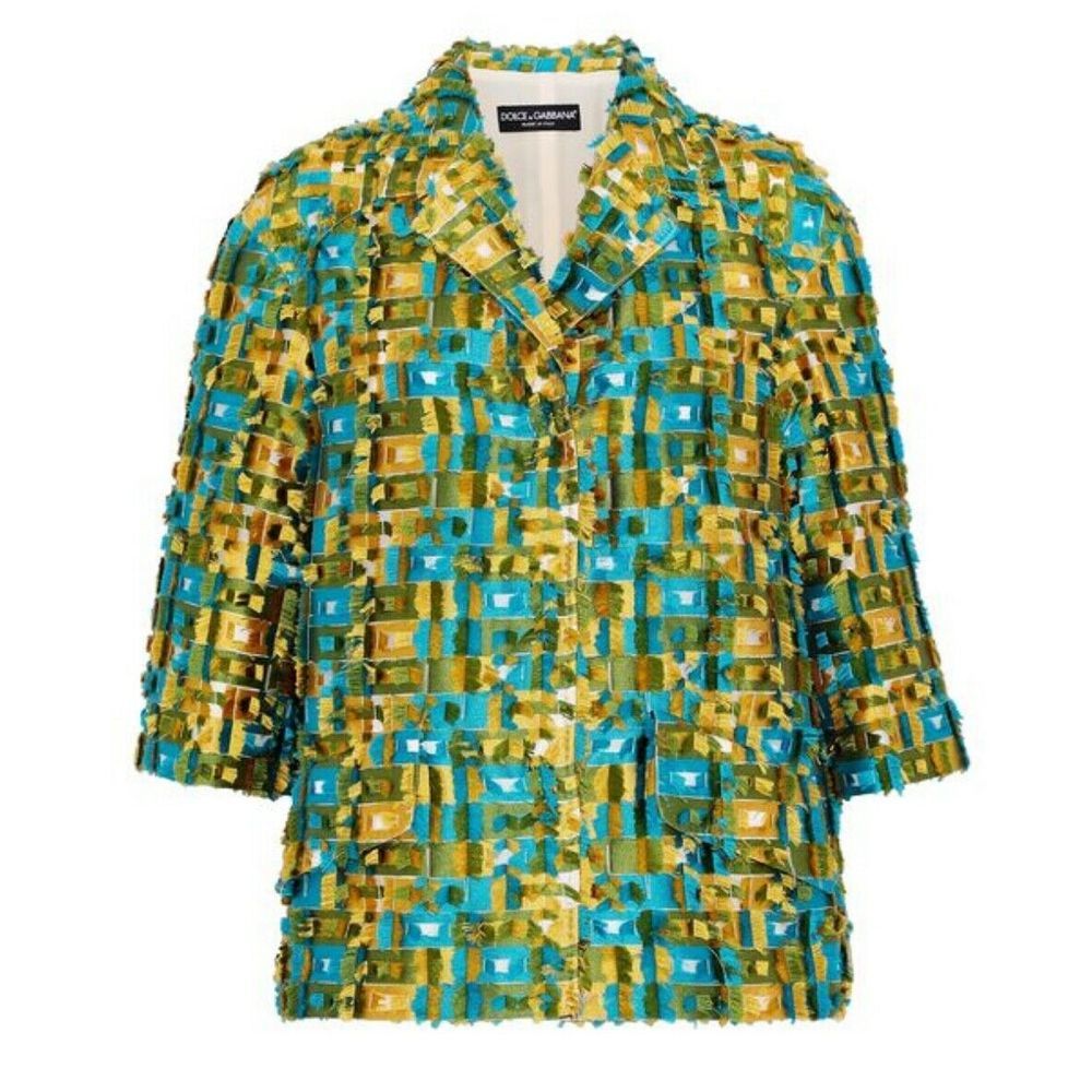 DOLCE & GABBANA Blazer sz 38 Silk Made Italy NWT